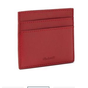 Madewell red card holder, gently used
